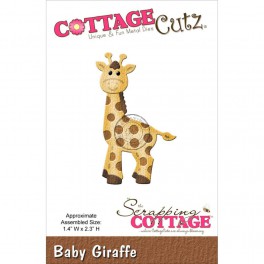 cottage cutz baby giraffe CC005