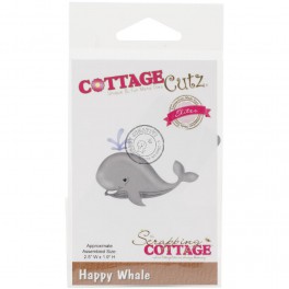 cottage cutz happy whale CCE274