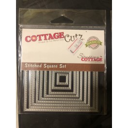 cottage cutz stitched square set CCB-014