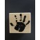 timbro legno impronta mano grande
