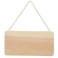 Base in legno da appendere Artemio rettangolare 21 cm x 11 cm