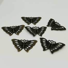 Ciondolo farfalla color bronzo