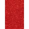 1 foglio mousse gomma crepla glitter 40x60cm rosso  glitter